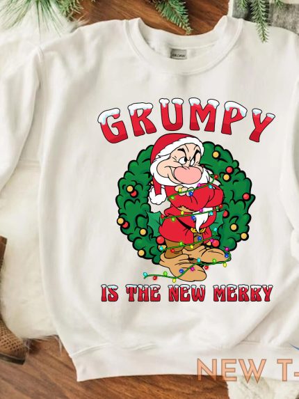 disney grumpy dwarf xmas lights christmas wreath unisex shirt sweatshirt 589003 1.jpg