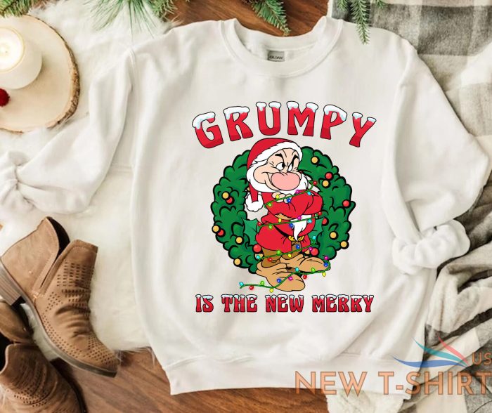 disney grumpy dwarf xmas lights christmas wreath unisex shirt sweatshirt 589003 1.jpg