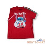 disney stitch christmas holiday santa graphic t shirt men s xl 4.jpg