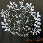 disney the nightmare before christmas deadly night shade black graphic t shirt l 3.jpg