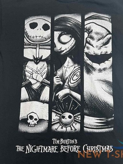 disney tim burton s the nightmare before christmas t shirt small jack sally 1.jpg