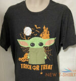 disney trick or treat the mandalorian grogu star wars halloween tee men s xl nwt 0.jpg