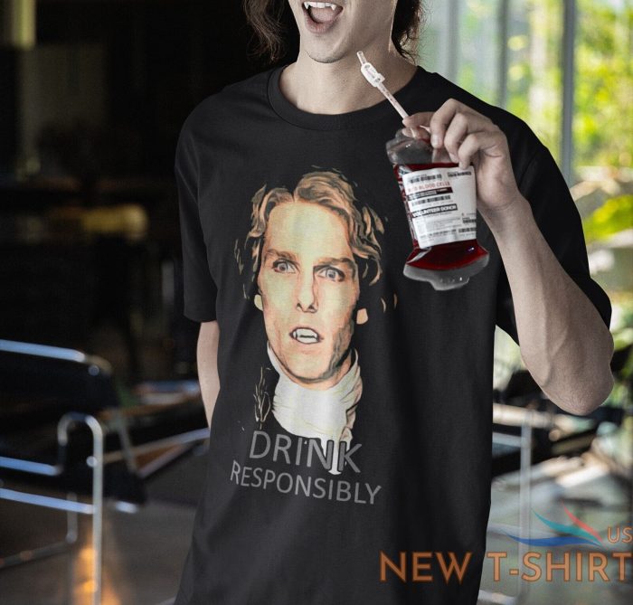 drink responsibly t shirt halloween shirt vampire shirt funny drinking shirt 0.jpg