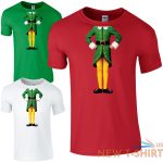 elf body t shirt cute christmas humour funny buddy festive gift kids mens top 0.jpg