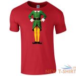 elf body t shirt cute christmas humour funny buddy festive gift kids mens top 1.jpg