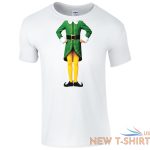 elf body t shirt cute christmas humour funny buddy festive gift kids mens top 3.jpg