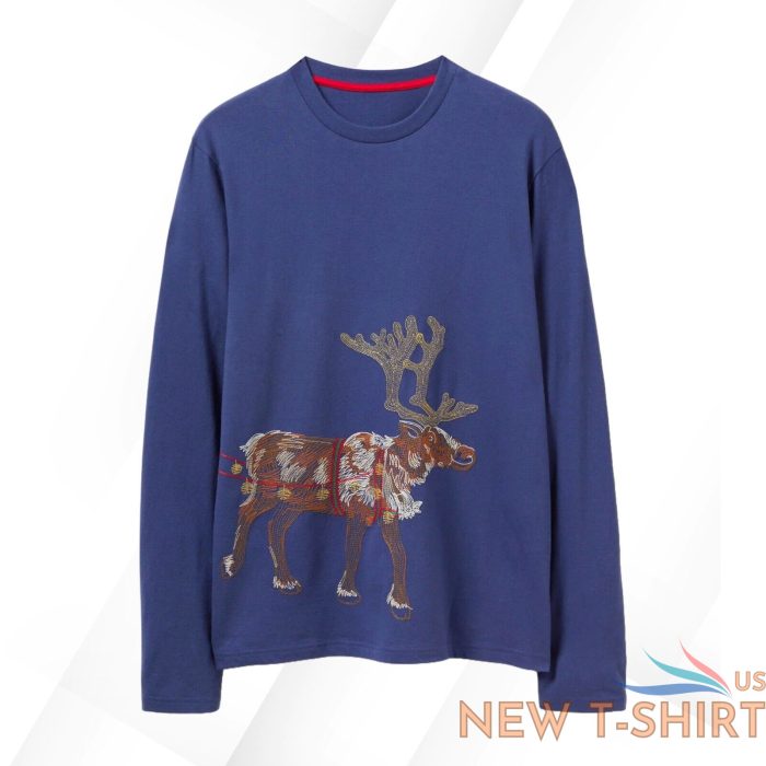 ex boden men s long sleeve christmas t shirt in blue slightly imperfect 0.jpg