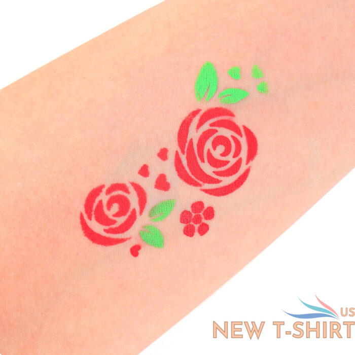 face paint stencils for kids holiday halloween makeup body art painting tattoo 6.jpg