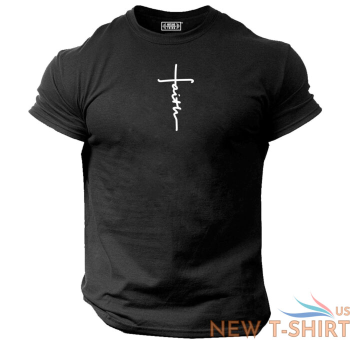 faith t shirt gym clothing bodybuilding training workout exercise boxing mma top 1.jpg