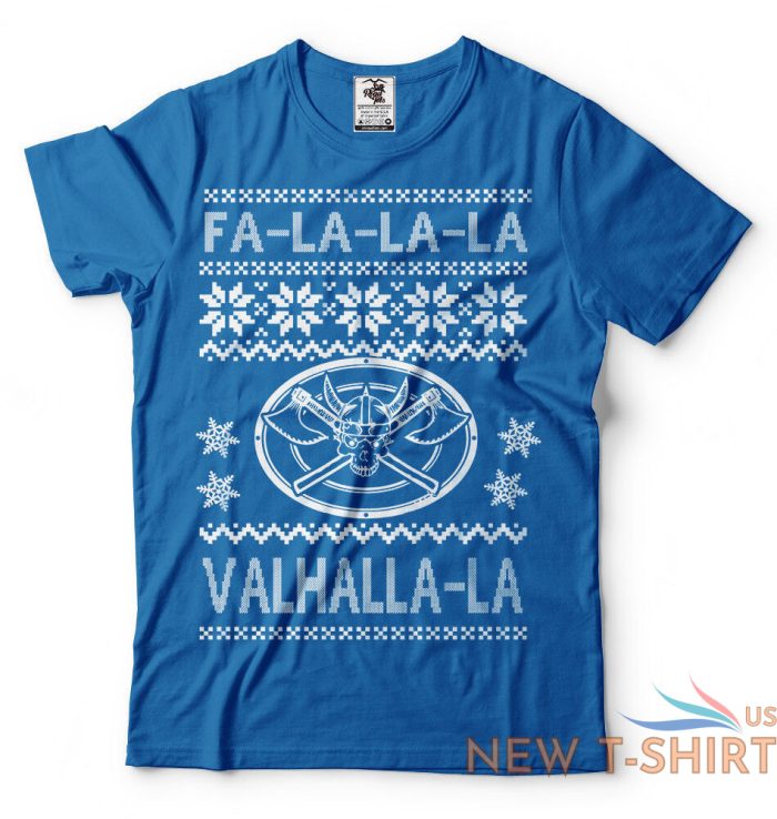 falala valhalla t shirt viking shirt the vikings christmas shirt funny tee 2.jpg