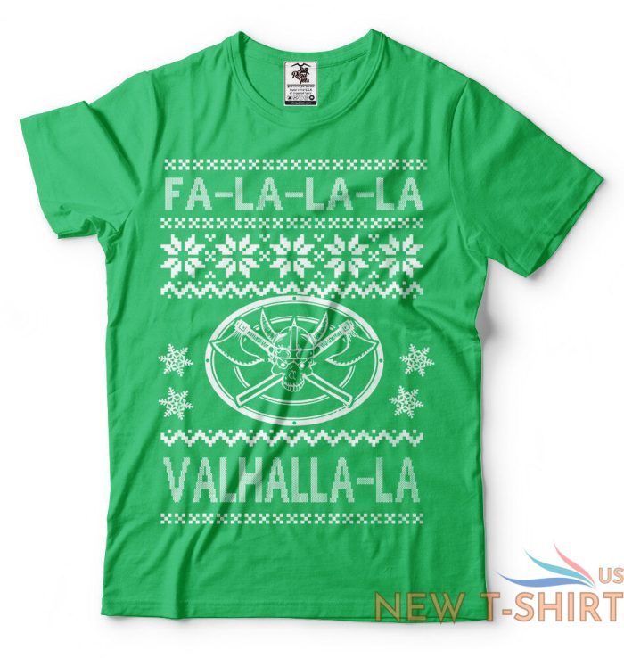 falala valhalla t shirt viking shirt the vikings christmas shirt funny tee 3.jpg