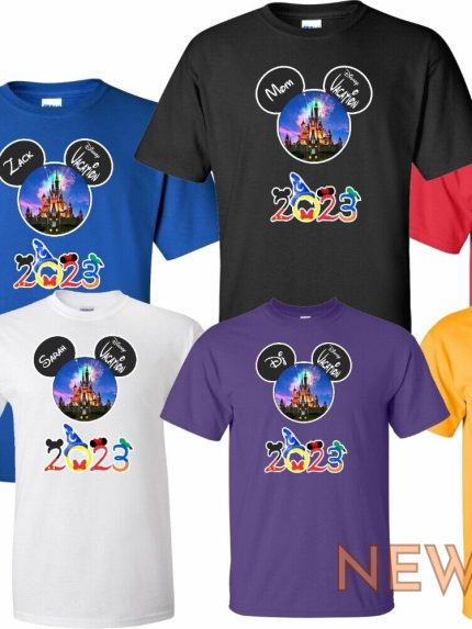 family vacation t shirt 2023 disney trip shirt personalized custom your own name 1.jpg