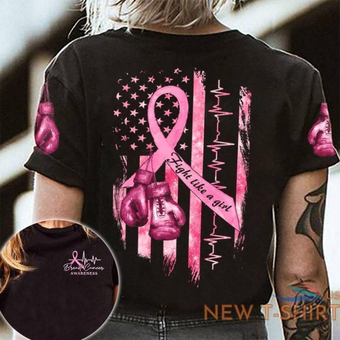 fight like a girl breast cancer awareness ribbon boxing gloves and heart t shirt 0.jpg