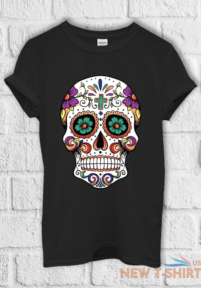 floral death mexican skull cool t shirt men women hoodie sweatshirt unisex 1081 0.jpg