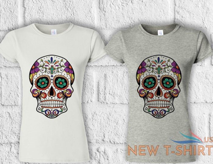 floral death mexican skull cool t shirt men women hoodie sweatshirt unisex 1081 3.jpg