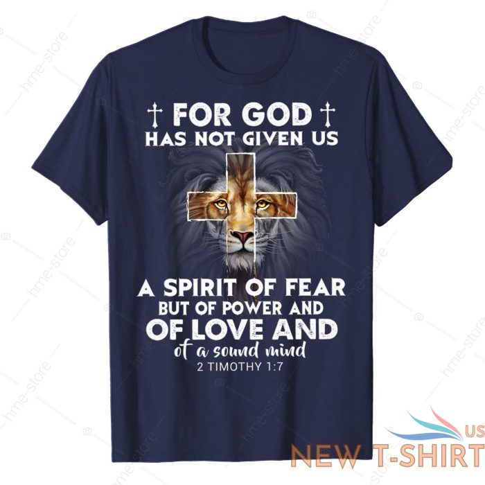 for god has not given spirit of fear christian quote t shirt bible religion tee 4.jpg