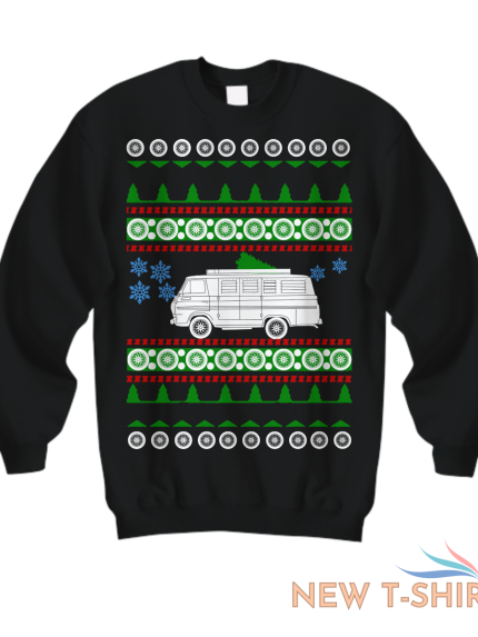 ford econoline 1967 ugly christmas sweater sweatshirt 1.png