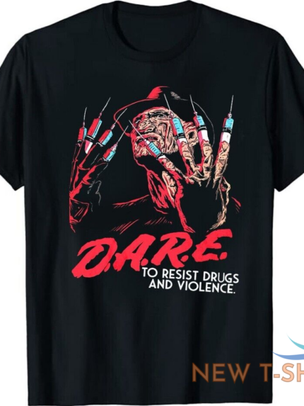 freddy krueger dare horror movie 2020 halloween t shirt black s 3xl for fans 0.png