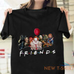 friends halloween horror on scooby doo freddy krueger jason michael myers tshirt 6.jpg