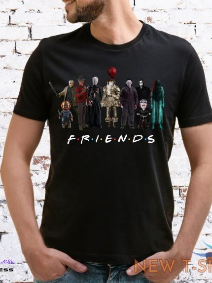 friends halloween t shirt horror it chucky jigsaw scream unisex or lady fit 0.jpg