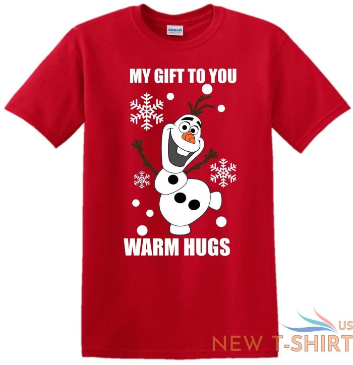 frozen 2 elsa anna olaf top christmas gift present men girls kids boys t shirt 3.jpg