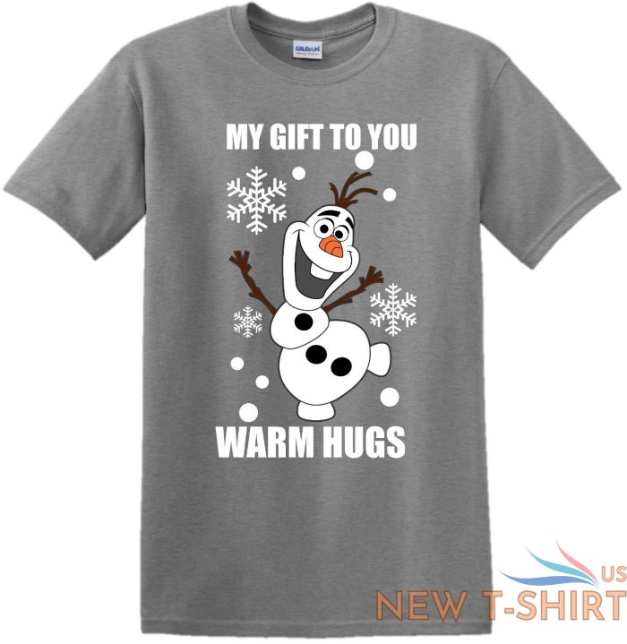 frozen 2 elsa anna olaf top christmas gift present men girls kids boys t shirt 5.jpg