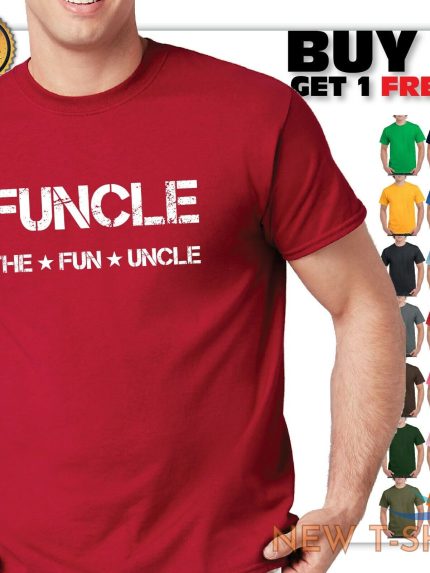 funcle the fun uncle vintage funny sarcastic christmas party gift humor t shirt 0.jpg