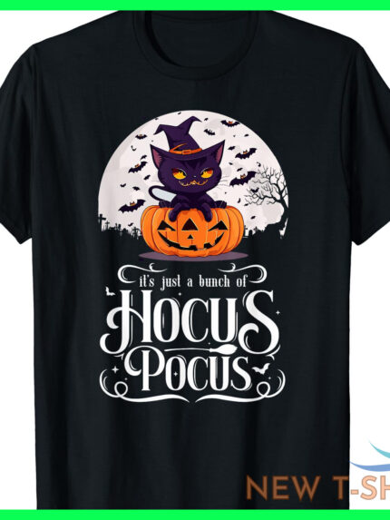 funny cat it s just a bunch of hocus pocus halloween t shirt s 5xl 0.jpg