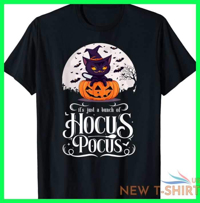 funny cat it s just a bunch of hocus pocus halloween t shirt s 5xl 0.jpg