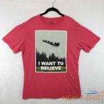 funny holiday santa claus reindeer christmas i want to believe men s xl t shirt 1.jpg