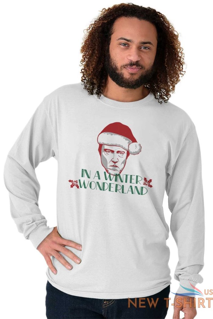 funny ugly xmas walken in a winter wonderland christmas long sleeve tshirt 5.jpg