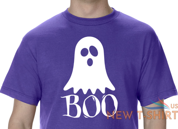 ghost halloween boo t shirt short sleeve graphic tee unisex apparel text logo 4.png
