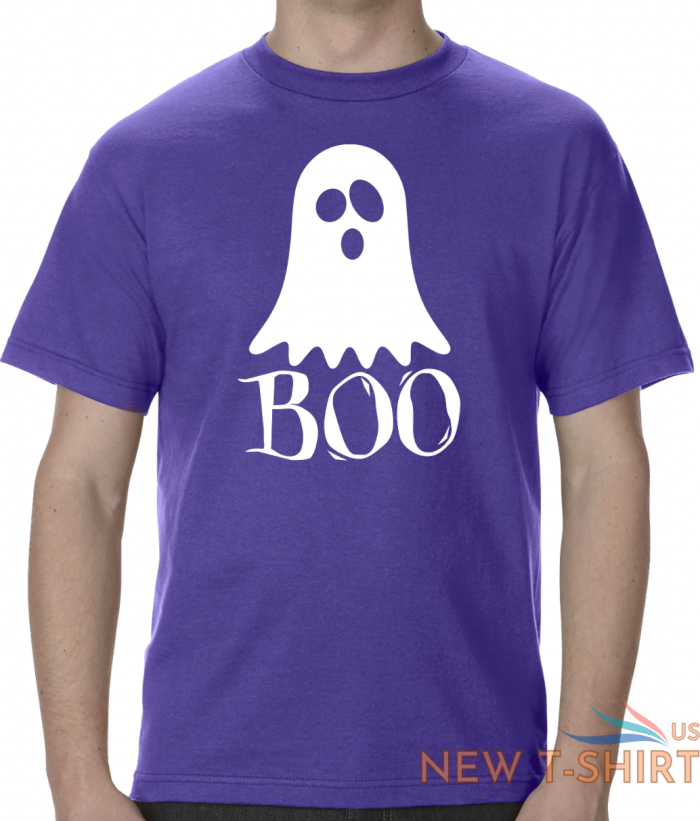 ghost halloween boo t shirt short sleeve graphic tee unisex apparel text logo 5.png