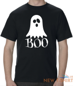 ghost halloween boo t shirt short sleeve graphic tee unisex apparel text logo 6.png