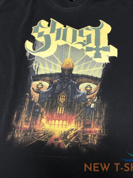 ghost meliora heavy metal band t shirt size 2xl black concert album goth 1.jpg