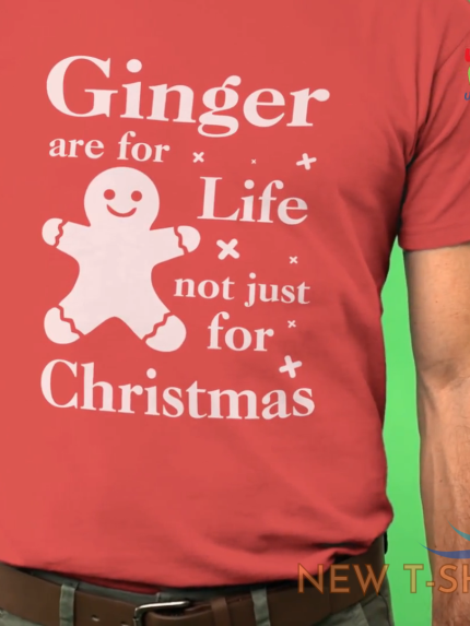 ginger are for life not just for christmas funny sarcastic humor xmas t shirt 1.png