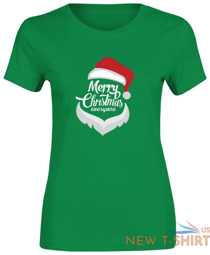 girls merry christmas everyone print t shirt women short sleeve cotton top 0.jpg