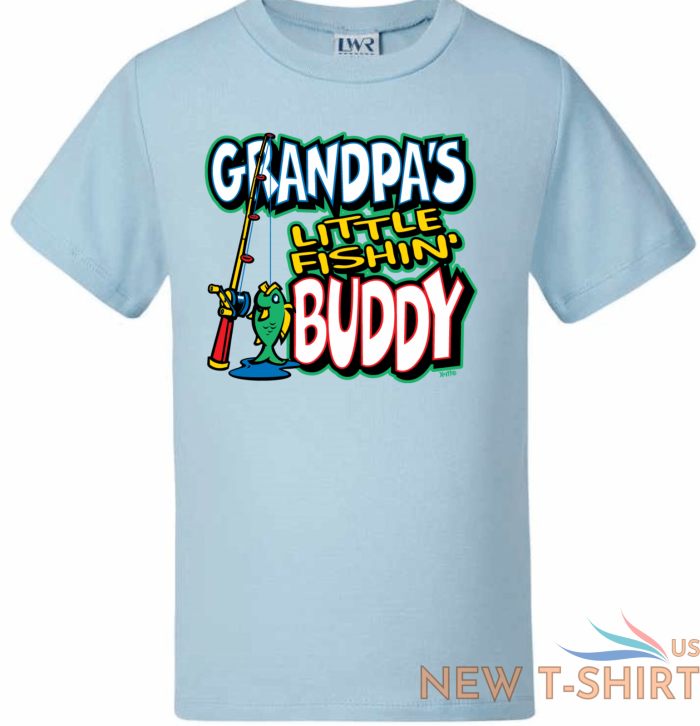 grandpa s little fishing buddy t shirt fishing t shirt novelty tee tops funny 7.png