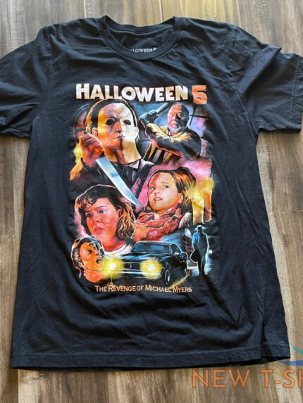 halloween 5 revenge of michael myers terror threads men s black large tshirt 0.jpg