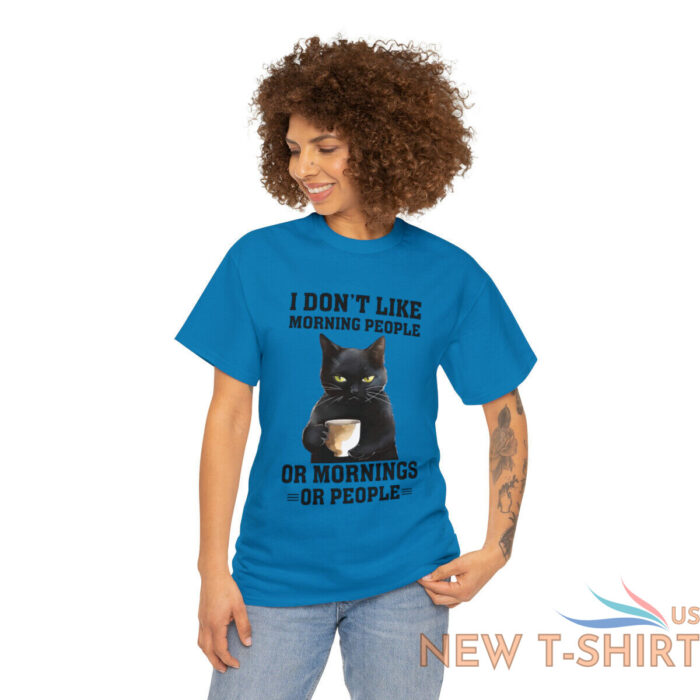 halloween black cat coffee humor t shirt gift for her unisex heavy cotton tee 0.jpg