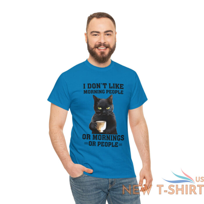 halloween black cat coffee humor t shirt gift for her unisex heavy cotton tee 5.jpg