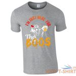 halloween costume t shirt here for the boos ghost top men ladies kids all sizes 2.jpg