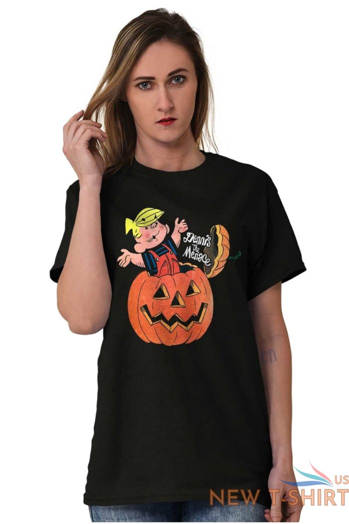 halloween dennis the menace pumpkin graphic t shirt men or women 2 1.jpg