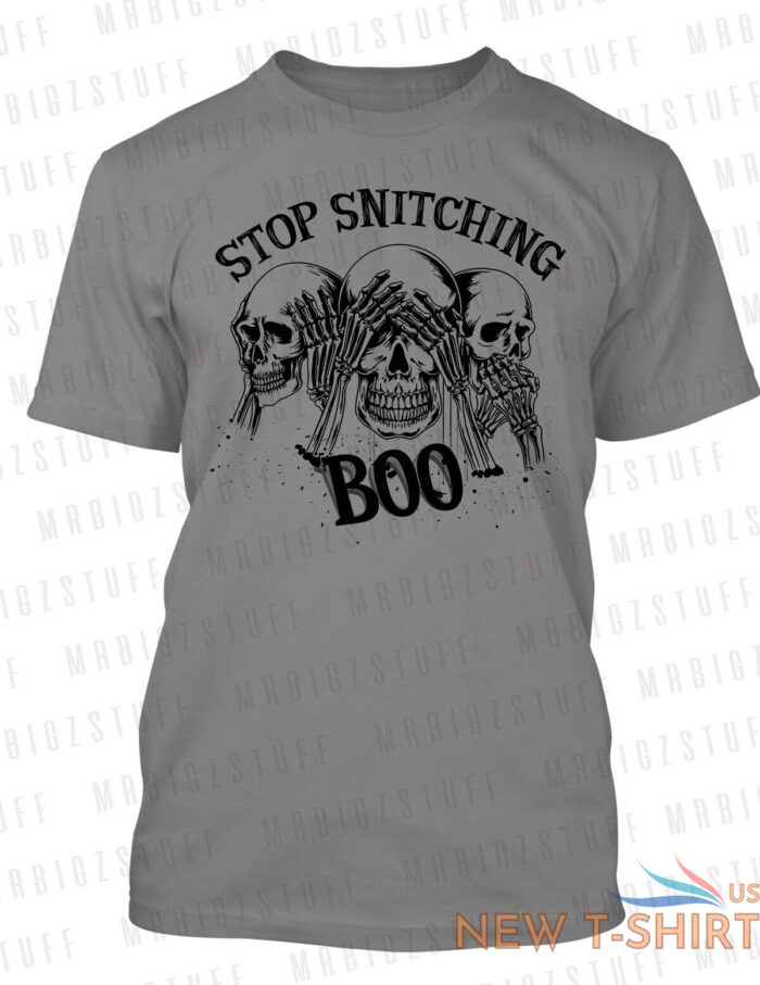 halloween evil skulls stop snitching sneaker tee shirt to match j1 smoke gray 0.jpg