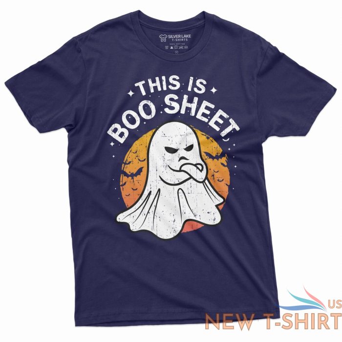 halloween funny this is boo sheet t shirt boo tee shirt party tee cute ghost tee 2 1.jpg