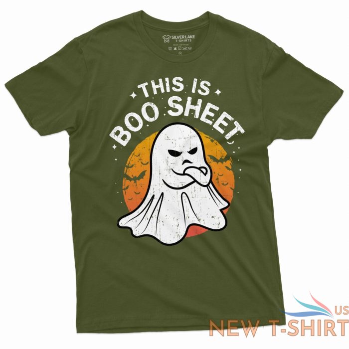 halloween funny this is boo sheet t shirt boo tee shirt party tee cute ghost tee 3 1.jpg