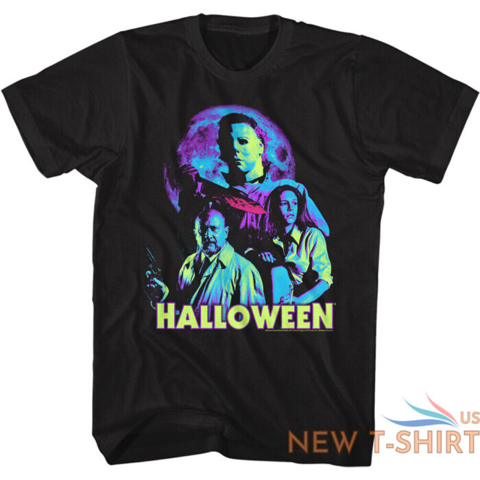 halloween horror movie michael myers in neon moon light men s t shirt 0.jpg