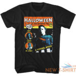 halloween men s t shirt comic movie poster michael myers laurie dr loomis 0.jpg