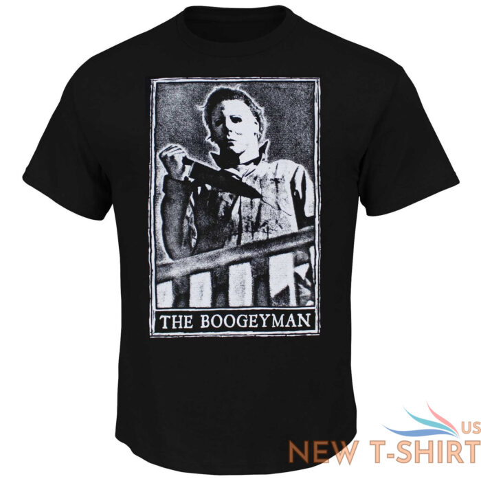 halloween michael myers the boogeyman tarot card men s t shirt black 0.jpg