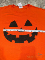 halloween pumpkin face mens shirt orange large halloween cotton 5.jpg